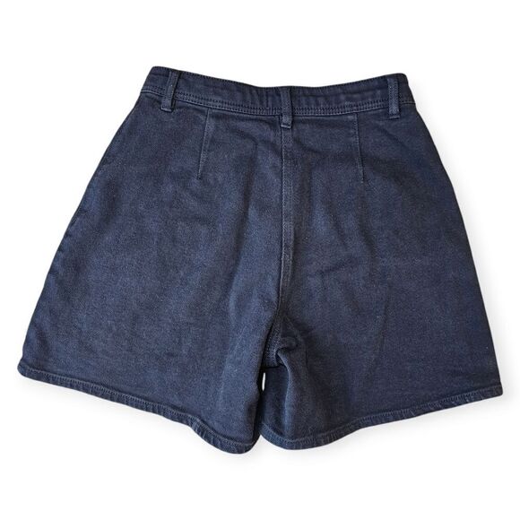 Aritzia Wilfred Free Black High Rise Jean Shorts Size 2 - Picture 8 of 9